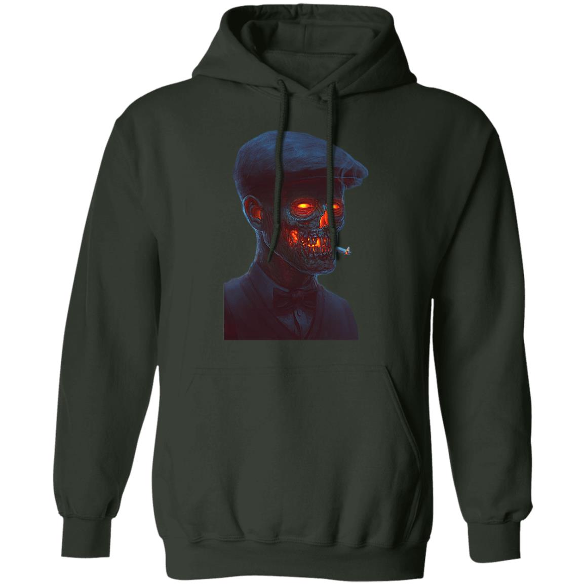 Smokey Skulls Pullover Hoodie